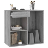 NNEVL Cosmetic Cabinet Grey Sonoma 80x40x75 cm Engineered Wood