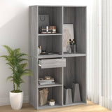 NNEVL Cosmetic Cabinet Grey Sonoma 80x40x75 cm Engineered Wood