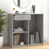 NNEVL Cosmetic Cabinet Grey Sonoma 80x40x75 cm Engineered Wood