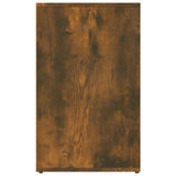 NNEVL Dressing Cabinet Smoked Oak 80x40x65 cm Engineered Wood