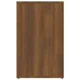 NNEVL Dressing Cabinet Brown Oak 80x40x65 cm Engineered Wood