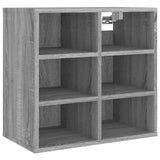 NNEVL Shoe Cabinet Grey Sonoma 52.5x30x50 cm