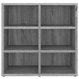 NNEVL Shoe Cabinet Grey Sonoma 52.5x30x50 cm