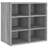 NNEVL Shoe Cabinets 2 pcs Grey Sonoma 52.5x30x50 cm