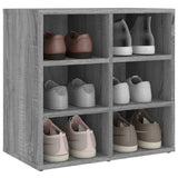 NNEVL Shoe Cabinets 2 pcs Grey Sonoma 52.5x30x50 cm