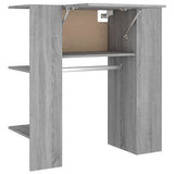 NNEVL Hallway Cabinet Grey Sonoma 97.5x37x99 cm Engineered Wood