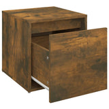 NNEVL Box Drawer Smoked Oak 40.5x40x40 cm Engineered Wood