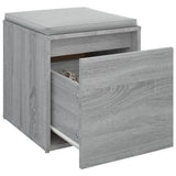 NNEVL Box Drawer Grey Sonoma 40.5x40x40 cm Engineered Wood