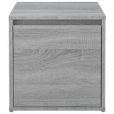 NNEVL Box Drawer Grey Sonoma 40.5x40x40 cm Engineered Wood