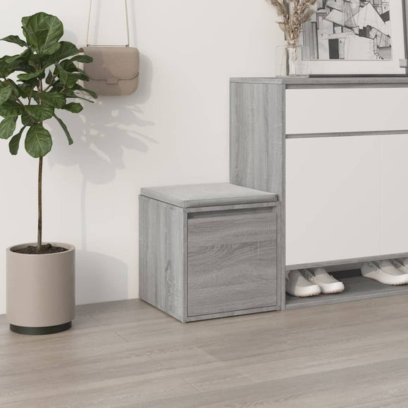 NNEVL Box Drawer Grey Sonoma 40.5x40x40 cm Engineered Wood
