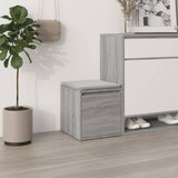 NNEVL Box Drawer Grey Sonoma 40.5x40x40 cm Engineered Wood