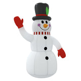 NNEVL Christmas Inflatable Snowman with LEDs 300 cm