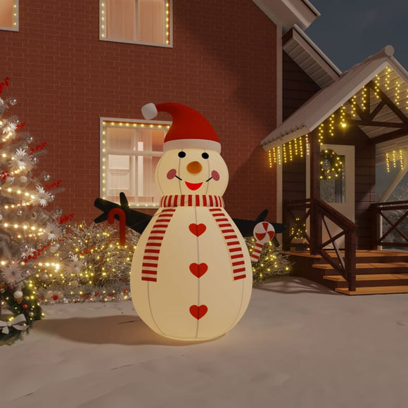 NNEVL Inflatable Snowman with LEDs 250 cm