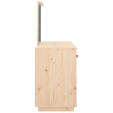 NNEVL Dressing Table Set with a Mirror Solid Wood Pine
