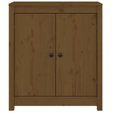 NNEVL Sideboards 2 pcs Honey Brown 70x35x80 cm Solid Wood Pine