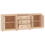 NNEVL Sideboard 210x35x80 cm Solid Wood Pine