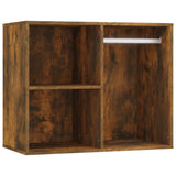 NNEVL Dressing Table Set with LED Smoked Oak Engineered Wood