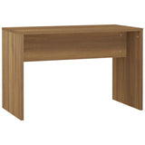 NNEVL Dressing Table Set with LED Brown Oak Engineered Wood