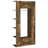 NNEVL Hallway Cabinets 2 pcs Smoked Oak Engineered Wood