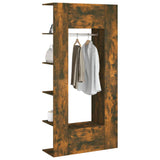 NNEVL Hallway Cabinets 2 pcs Smoked Oak Engineered Wood