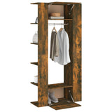 NNEVL Hallway Cabinets 2 pcs Smoked Oak Engineered Wood
