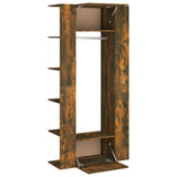 NNEVL Hallway Cabinets 2 pcs Smoked Oak Engineered Wood
