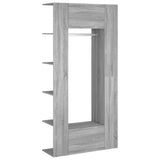 NNEVL Hallway Cabinets 2 pcs Grey Sonoma Engineered Wood