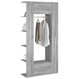 NNEVL Hallway Cabinets 2 pcs Grey Sonoma Engineered Wood