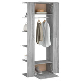 NNEVL Hallway Cabinets 2 pcs Grey Sonoma Engineered Wood
