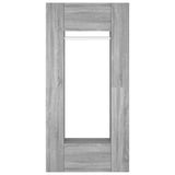 NNEVL Hallway Cabinets 2 pcs Grey Sonoma Engineered Wood