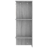 NNEVL Hallway Cabinets 2 pcs Grey Sonoma Engineered Wood