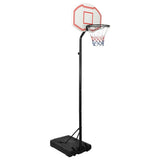 NNEVL Basketball Stand White 282-352 cm Polyethene