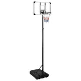 NNEVL Basketball Stand Transparent 280-350 cm Polycarbonate