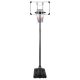 NNEVL Basketball Stand Transparent 280-350 cm Polycarbonate