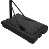NNEVL Basketball Stand Transparent 280-350 cm Polycarbonate