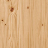 NNEVL Coffee Tables 2 pcs Grey Engineered Wood and Solid Wood Pine