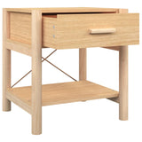 NNEVL Bedside Tables 2pcs 42x38x45 cm Engineered Wood