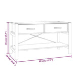 NNEVL TV Cabinet 82x38x45 cm Engineered Wood