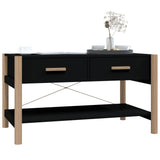 NNEVL Coffee Table Black 82x48x45 cm Engineered Wood