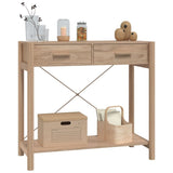 NNEVL Console Table 82x38x75 cm Engineered Wood