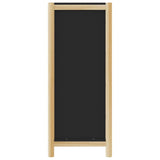 NNEVL Highboard Black 42x38x90 cm Engineered Wood