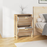 NNEVL Shoe Cabinet 57.5x33x80 cm Engineered Wood