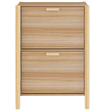 NNEVL Shoe Cabinet 57.5x33x80 cm Engineered Wood