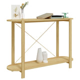 NNEVL Console Table 110x38x75 cm Engineered Wood