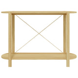 NNEVL Console Table 110x38x75 cm Engineered Wood