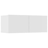 NNEVL TV Cabinets 4 pcs White 80x30x30 cm Engineered Wood