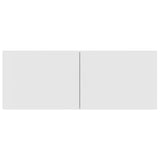 NNEVL Wall-mounted TV Cabinet White Engineered Wood