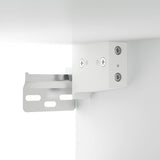 NNEVL Wall-mounted TV Cabinet White Engineered Wood