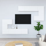 NNEVL Wall-mounted TV Cabinet White Engineered Wood