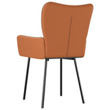NNEVL Dining Chairs 2 pcs Dark Grey Fabric and Faux Leather